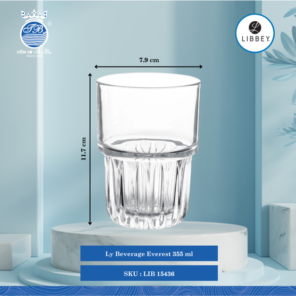 Ly Everest Libbey Thủy Tinh (Nhiều Size)