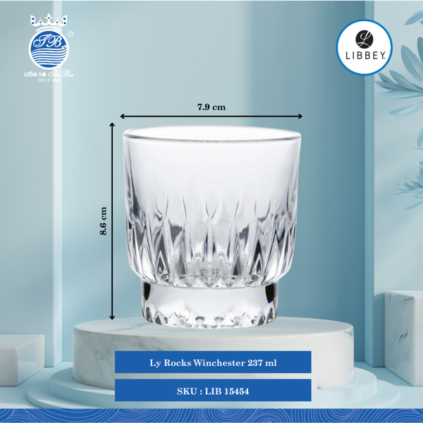 Ly Winchester Libbey Thủy Tinh (Nhiều Size)