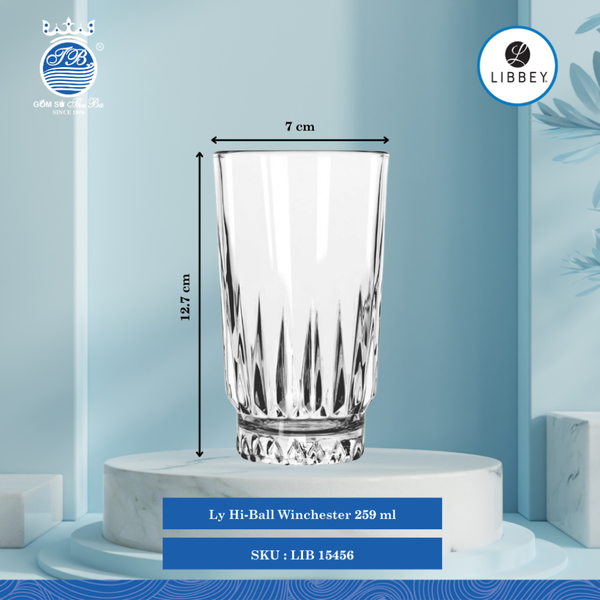 Ly Winchester Libbey Thủy Tinh (Nhiều Size)