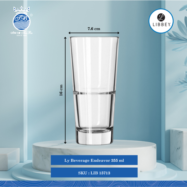Ly Endeavor Libbey Thủy Tinh (Nhiều Size)