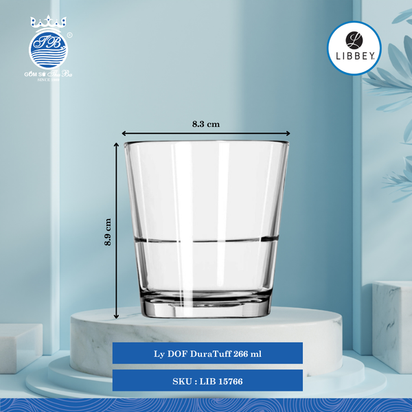 Ly Stacking Restaurant Basics Libbey Thủy Tinh (Nhiều Size)