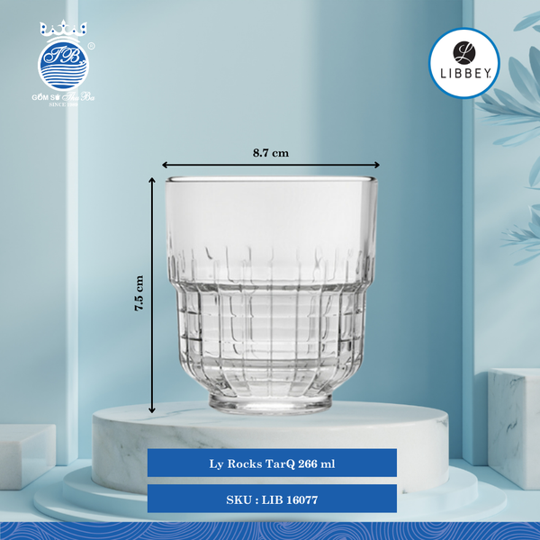 Ly LinQ Libbey Thủy Tinh (Nhiều Size)
