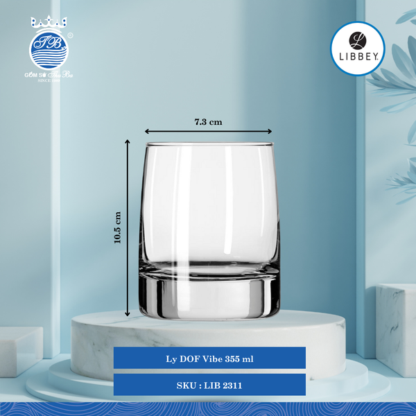 Ly Vibe Libbey Thủy Tinh (Nhiều Size)