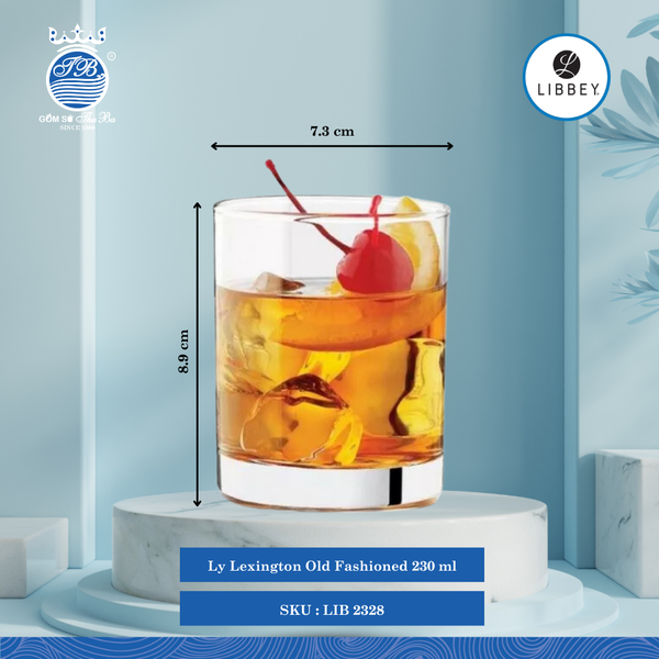 Ly Lexington Libbey Thủy Tinh (Nhiều Size)