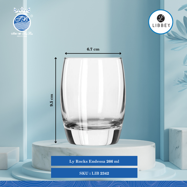 Ly Endessa Libbey Thủy Tinh (Nhiều Size)