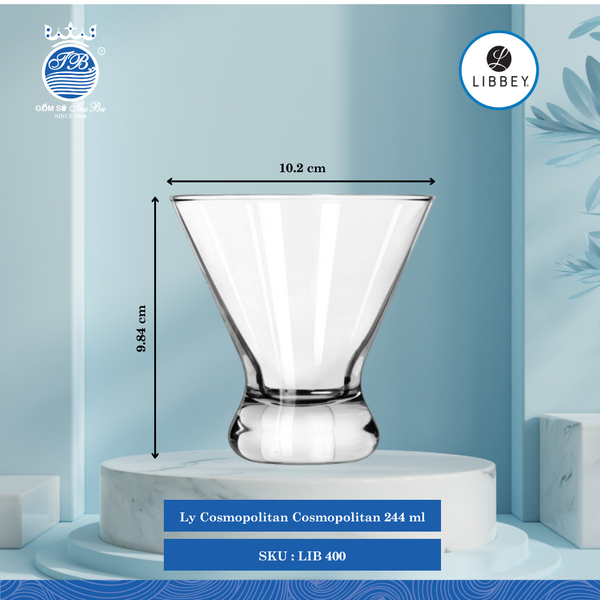 Ly Cosmopolitan Libbey Thủy Tinh (Nhiều Size)