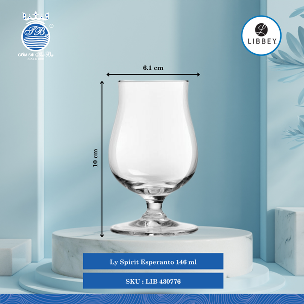 Ly Esperanto Libbey Thủy Tinh (Nhiều Size)