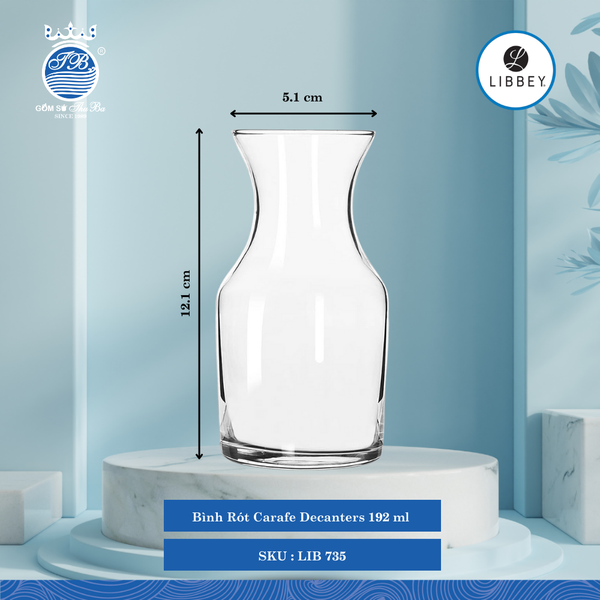 Bình Carafe Decanter Libbey Thủy Tinh (Nhiều Size)