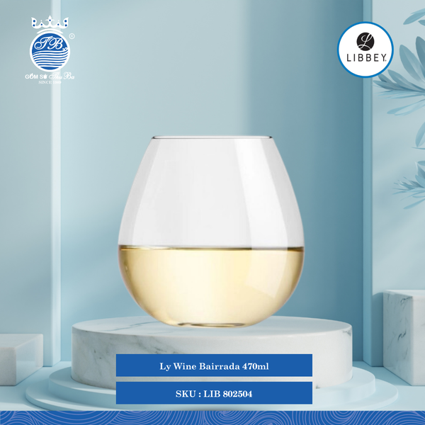 Ly Bairada Libbey Thủy Tinh (Nhiều Size)