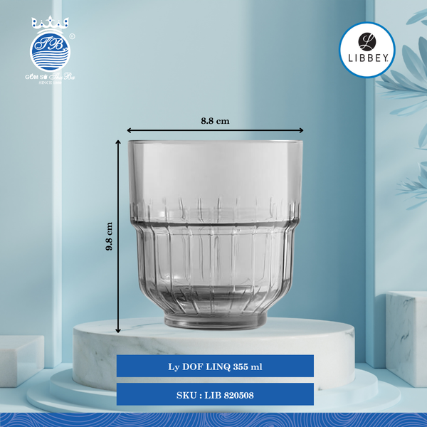 Ly LinQ Libbey Thủy Tinh (Nhiều Size)