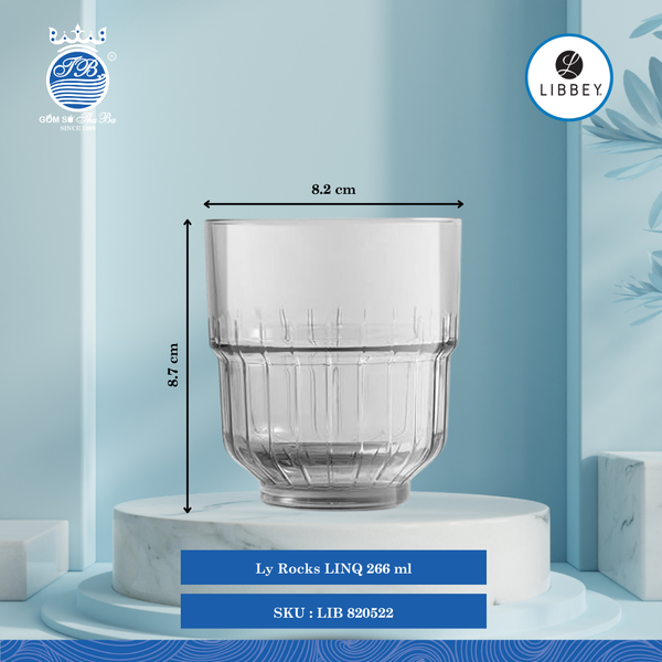 Ly LinQ Libbey Thủy Tinh (Nhiều Size)