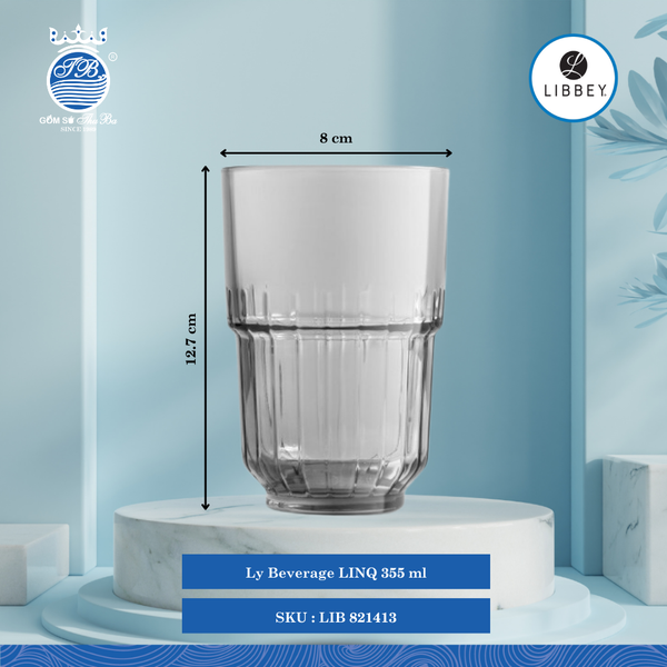 Ly LinQ Libbey Thủy Tinh (Nhiều Size)