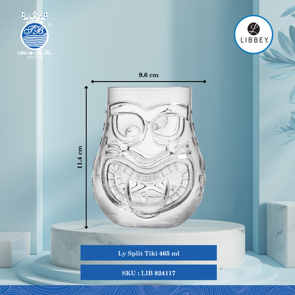 Ly Tiki Ø: 9.6cm 470ml Cao: 11.4cm 12 Cái/Thùng Libbey Thuỷ tinh EU Glassware LIB 824117
