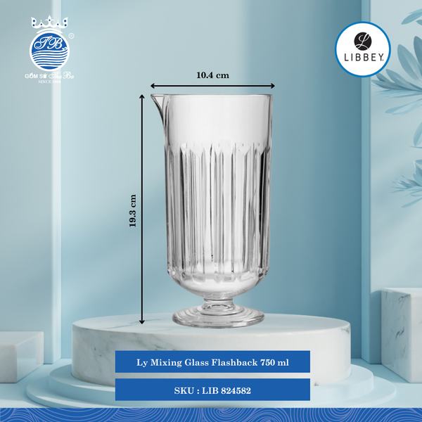 Ly Flashback Ø: 10.4cm 750ml Cao: 19.3cm 6 Cái/Thùng Libbey Thuỷ tinh EU Glassware LIB 824582