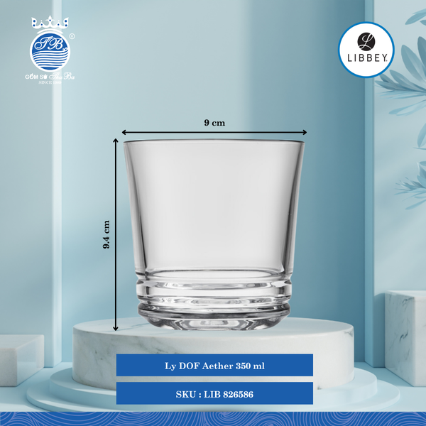 Ly Aether Libbey Thủy Tinh (Nhiều Size)