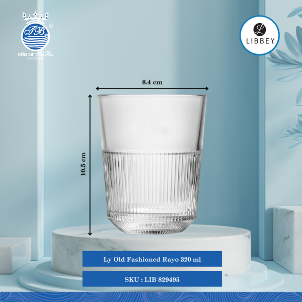 Ly Rayo Libbey Thủy Tinh (Nhiều Size)