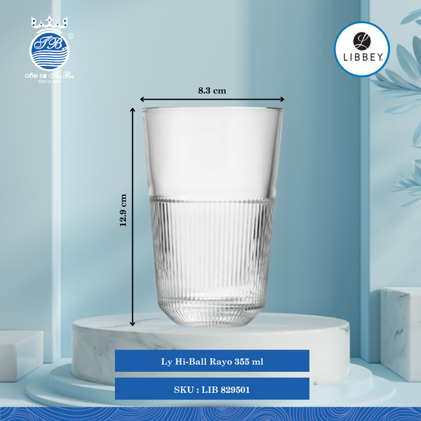 Ly Rayo Libbey Thủy Tinh (Nhiều Size)