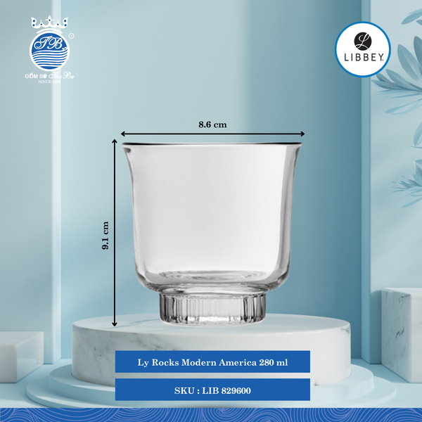 Ly Modern America Libbey Thủy Tinh (Nhiều Size)