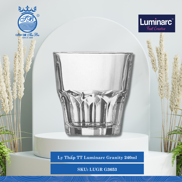 Ly Granity (Nhiều Size) Luminarc Thủy Tinh
