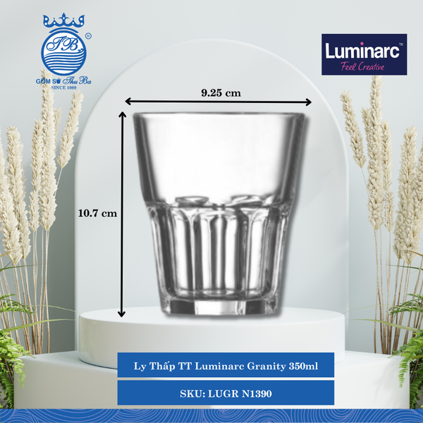 Ly Granity (Nhiều Size) Luminarc Thủy Tinh