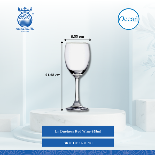 Ly Duchess Red Wine Ocean Thủy Tinh