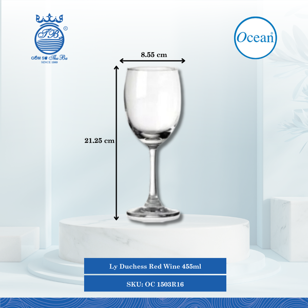 Ly Duchess Red Wine Ocean Thủy Tinh