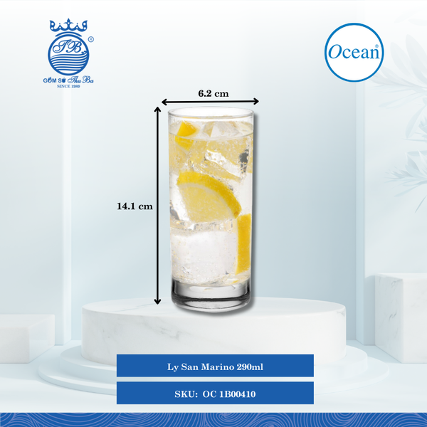 Ly San Marino Ocean Thủy Tinh