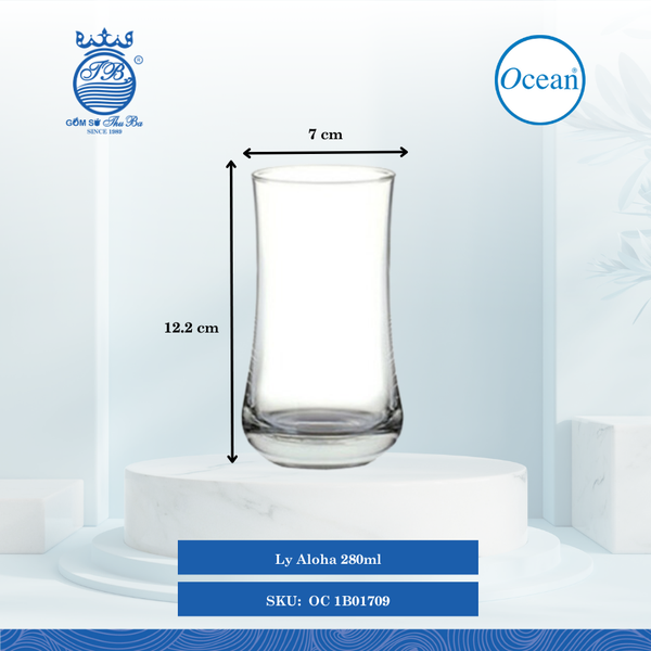 Ly Aloha Ocean Thủy Tinh