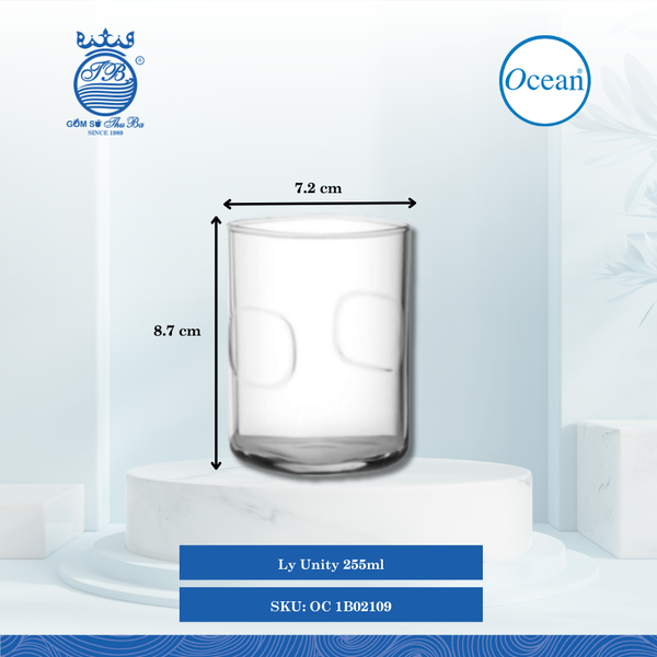 Ly Unity Ocean Thủy Tinh