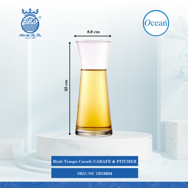 Bình Tempo Carafe Ocean Thủy Tinh