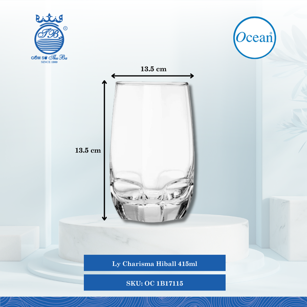 Ly Charisma Ocean Thủy Tinh