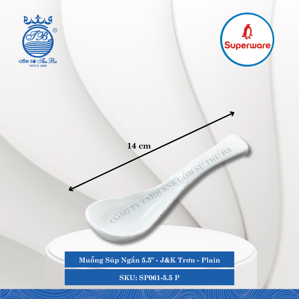 Muỗng Súp J&K Trơn Plain (Nhiều Loại) Superware Nhựa