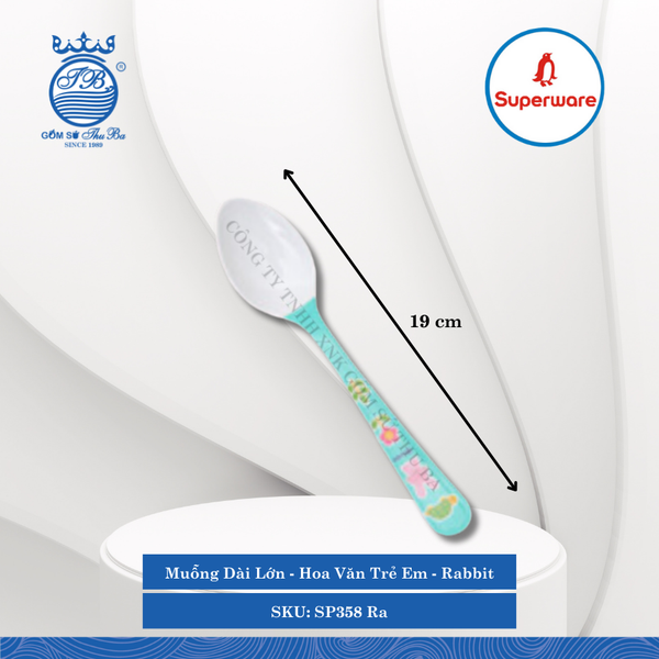 Muỗng Dài Rabbit (Nhiều Loại) Superware Nhựa