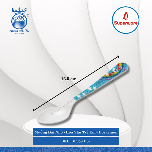 Muỗng Dài Doraemon Rainbow (Nhiều Loại) Superware Nhựa