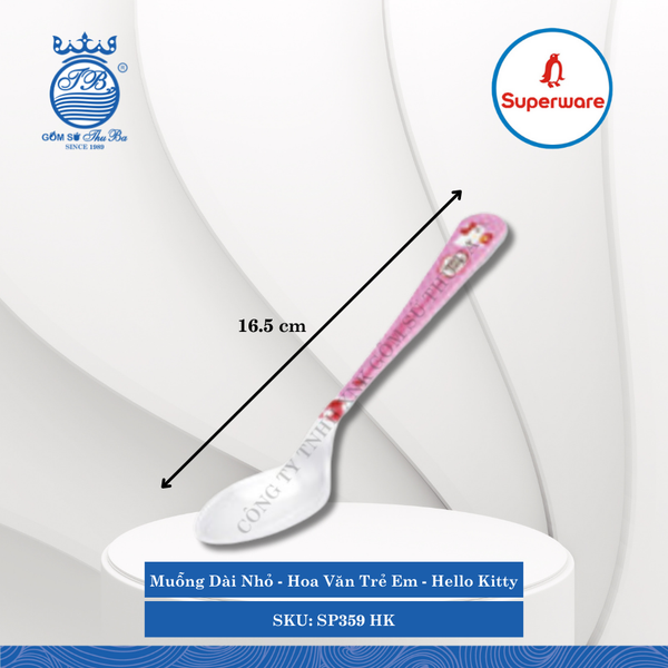 Muỗng Dài Hello Kitty (Nhiều Loại) Superware Nhựa