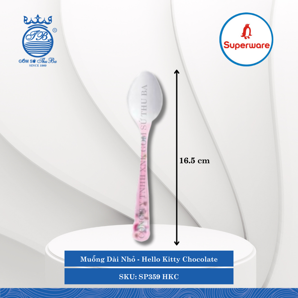 Muỗng Dài Hello Kitty Chocolate (Nhiều Loại) Superware Nhựa