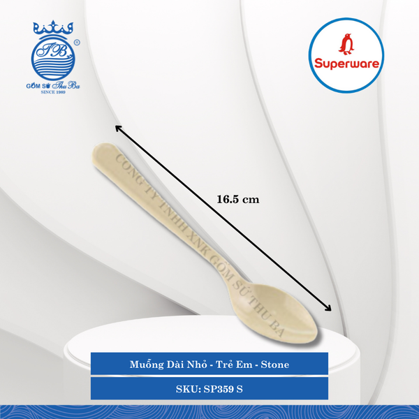Muỗng Dài Trẻ Em Stone (Nhiều Loại) Superware Nhựa