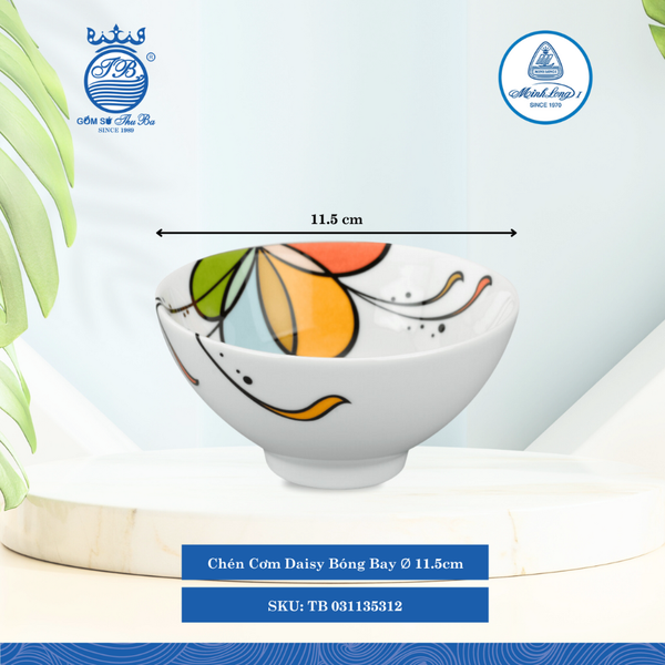 Chén Cơm Daisy Bóng Bay Ø: 11.5cm Cao: 5cm ML I Sứ Rice Bowl TB 031135312