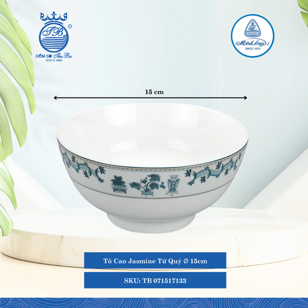 Tô Cao Jasmine Tứ Qúy (Nhiều Size) ML I Sứ