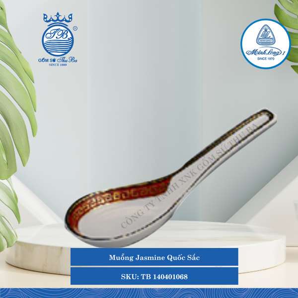 Muỗng Jasmine Quốc Sắc ML I Sứ Spoon TB 140401068