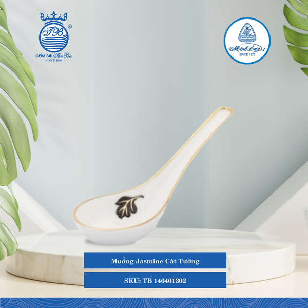 Muỗng Jasmine Cát Tường ML I Sứ Spoon TB 140401302
