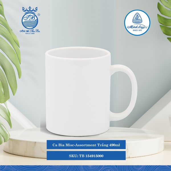 Ca Bia Misc Assortment Trắng (Nhiều Size) ML I Sứ