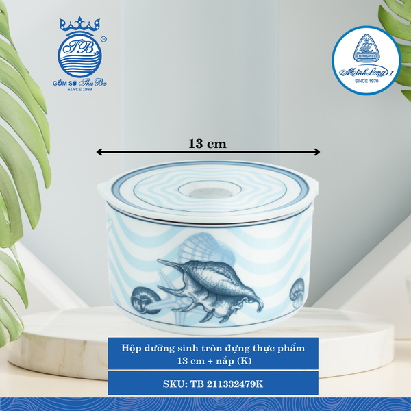 Hộp Tròn Dưỡng Sinh Đại Dương (Nhiều Size) ML I Sứ
