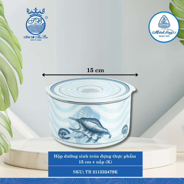 Hộp Tròn Dưỡng Sinh Đại Dương (Nhiều Size) ML I Sứ