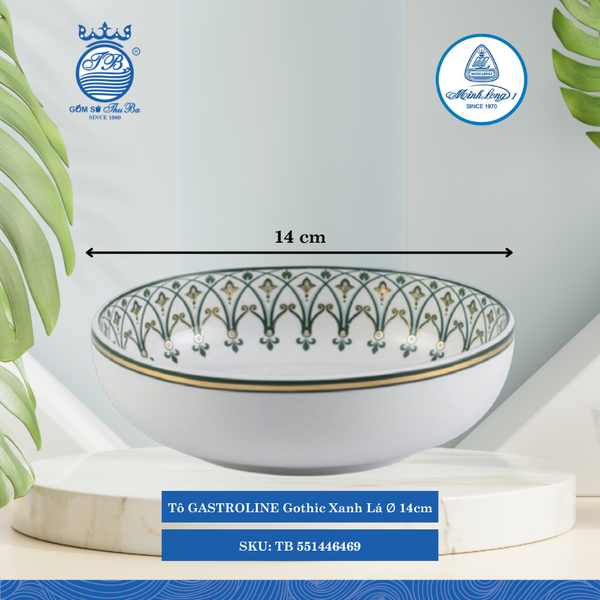 Tô Cạn Timeless Đồng Tâm XL (Nhiều Size) ML I Sứ