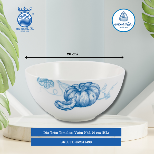 Tô Timeless Vườn Nhà (Nhiều Size) ML I Sứ