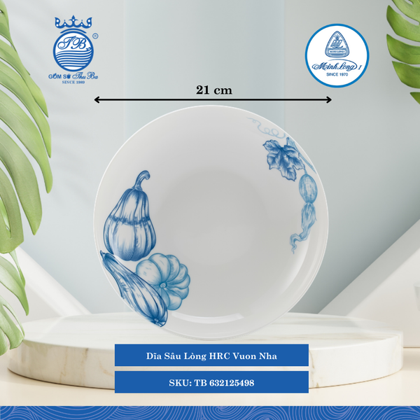 Dĩa Sâu Lòng Timeless Vườn Nhà (Nhiều Size) ML I Sứ