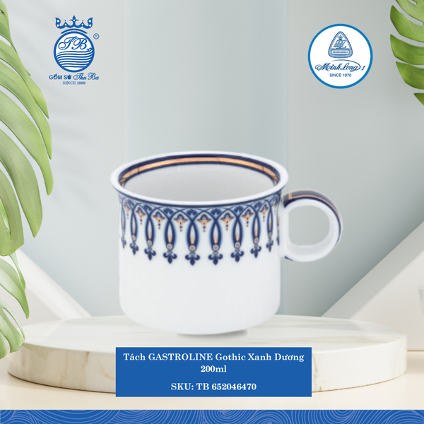 Tách Gastroline Đồng Tâm XD 200ml ML I Sứ Cup TB 652046470