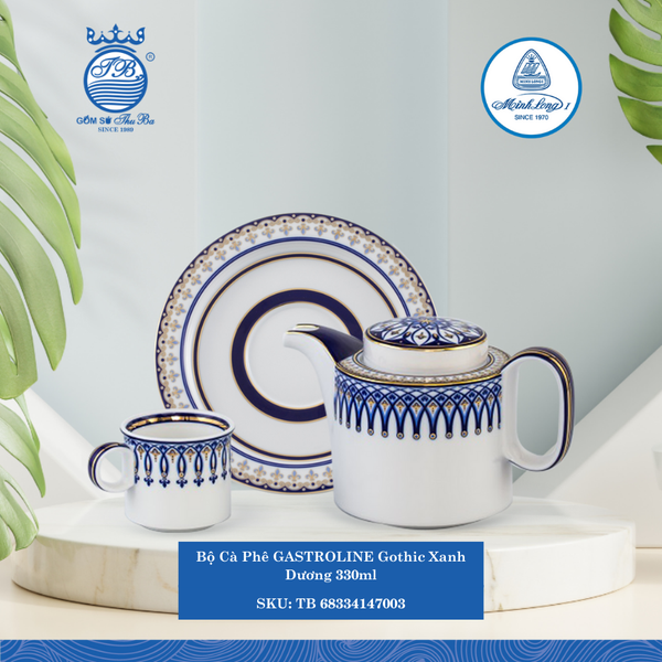 Bộ Trà Cao Gastroline Đồng Tâm XD 330ml ML I Sứ TB 68334147003