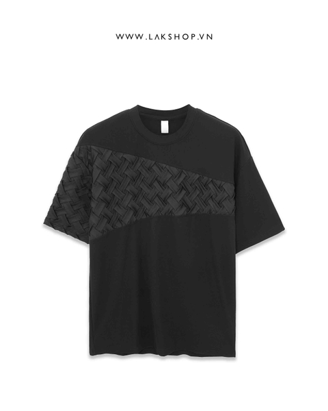 Black Intrecciato T-shirt